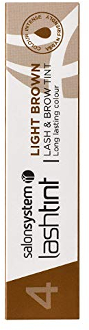 Salon System Lash and Brow Tint Light Brown 15ml