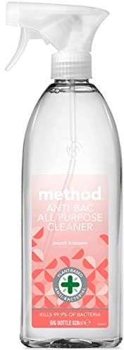 Method Antibacterial Spray, All Purpose Cleaner, Peach Blossom, 828 ml