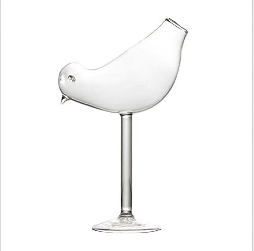 Verres personnalisés, Verres à Cocktail en Forme d'oiseau, Verres à Champagne Oiseau.