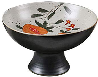 OQHAIR Ciotole di Frutta Ciotola di Frutta Cinese Dipinta a Mano con Motivo Squisito Ciotola di Frutta in Ceramica - Piatto di Caramelle - Insalatiera - Ciotola Centrale Decorativa - Ciot