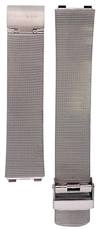 Skagen Armbanduhren für Herren 20mm, Grau Edelstahl, original ersatzband für 233XLTTM