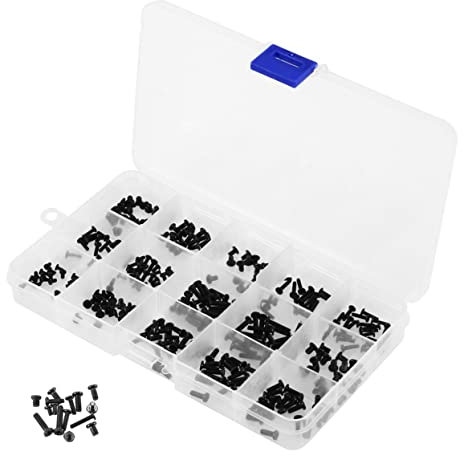 KOMBIUDA 300 Pièces Vis pour Réparation de Pc et Ordinateurs Portables Kit de Boulons pour Divers Besoins de Aléatoire Couleur Aléatoire