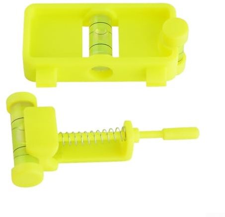 Strumento di messa a punto di nock per arco, strumento di messa a punto di arco, ausili per l'installazione del mirino, misuratore di livello a freccia in plastica portatile per un posizionamento