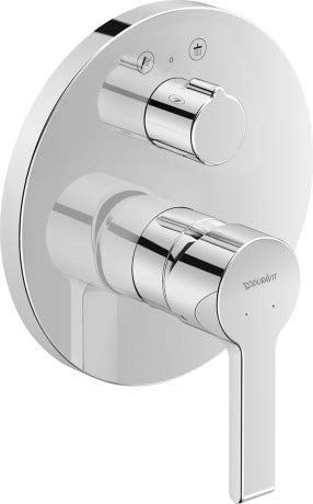 Duravit B.2 Einhebel-Brausemischer Unterputz Chrom Hochglanz 170.87.170mm