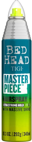 TIGI Bed Head Frizz Control Hair Spray, Masterpiece Extra Hold Hair Care Spray for Shiny and Glossy Hair, 10.3 oz