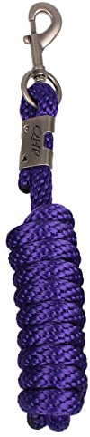 Führstrick Anbindestrick 2m mit Karabinerhaken 12 Farben ARBO-INOX® (VIOLETT)