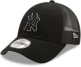 New Era Home Field 9Forty Trucker Adjustable Cap NY Yankees Schwarz, Size:OneSize