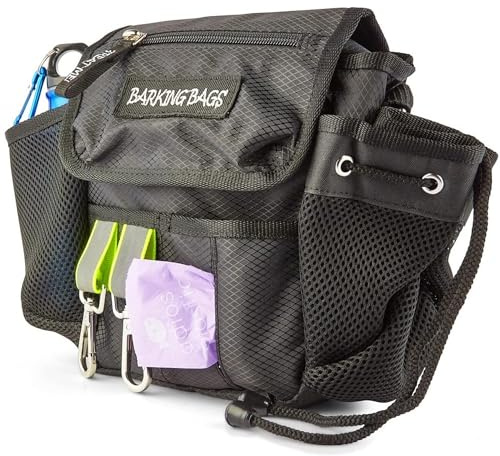 Barking Bags | The Original Dog Walking Bag | Stylish, Waterproof, & Award-Winning | Treat & Poop Bag Dispenser | Perfect for Training, Walks, & Essentials | As Seen on Dragons' Den