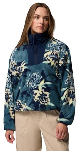 Columbia Sequoia Grove™ Printed Half Zip Pull Over in Pile Donna (Pacco da 1)