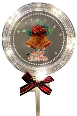 Geavonyg Boîte De Décoration Gâteau Lumineux LED Bouquet Acrylique Lampe Décorative Mariage des Professeurs d'anniversaire Jour d'anniversaire Décorer La Lampe Décorative Acrylique