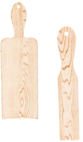 SHOWERORO 2piezas Tablero para Teñir el Cabello y Resaltar Mechas de Madera para Aplicar Color Herramienta de Peluquería para Balayage y Tintado Salón