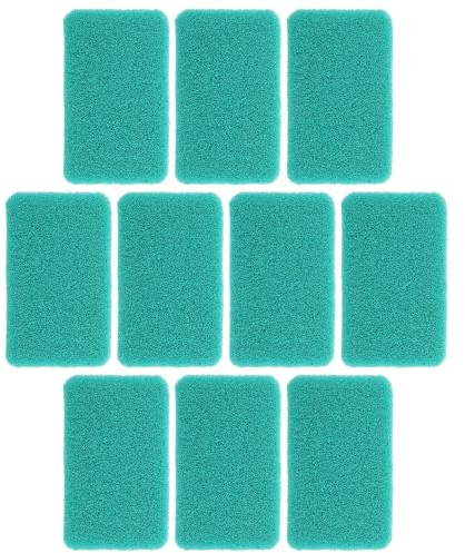 Gadpiparty 10 Piezas Esponjas de Silicona para Platos Estropajos Suaves y Reutilizables No Abrasivos Secado Rápido Aptos para Lavavajillas Limpieza Multiuso para Cocina y Baño