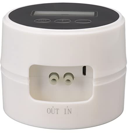 BONKZEBU di Irrigazione Automatico per Piante con Timer per Interni per Piante in Vaso - Irrigatore Salva Tempo per Giardino da Giardino, Materiale ABS, Confezione da 1 (10m 15 vasi)
