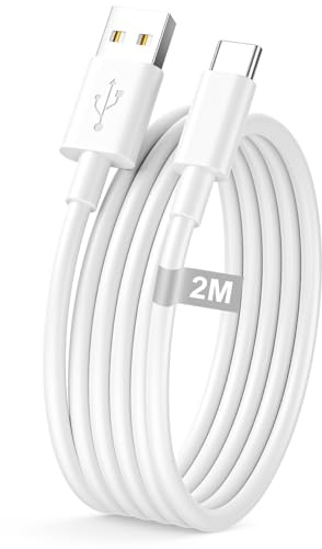 Carplay Cable USB C Carga Rapida 2 Metros, Cable iPhone 17 16 15 Coche | Cable USB A USB C Cable Tipo C Carga Rápida Cabo Usbc Cables Usb Tipo C para iPhone 17 Air 17 16 15 Pro Max Plus,iPad,Samsung