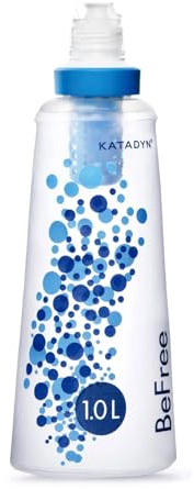 Katadyn Water Filter's BeFree 1 Liter,Blue