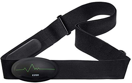 EZON Heart Rate Monitor for Men and Women Waterproof HR Sensor with Chest Strap