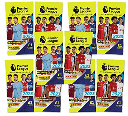Panini EPL 2022-23 Adrenalyn XL Premier League Cards - 10 Pack Set (60 Cards)