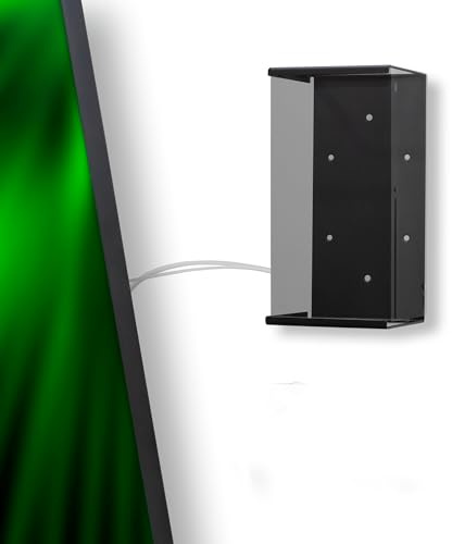 HIDEit Mounts Supporto da parete per Xbox Series X – Xbox Series X, supporto in acciaio per nessun abbassamento
