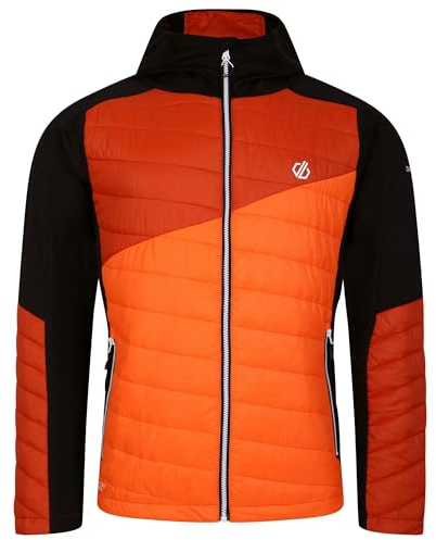 Dare 2b Touring Hybrid Veste, Thé macareux Orange/Rooibos, L Homme