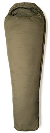 Snugpak Softie 15 WGTE Sleeping Bag with Softie Premier Insulation - Lightweight, Water-Repellent Sleep Bag with Adjustable Hood, Two-Way Zips for Trekking, Camping - UK-Made - Olive (LZ)