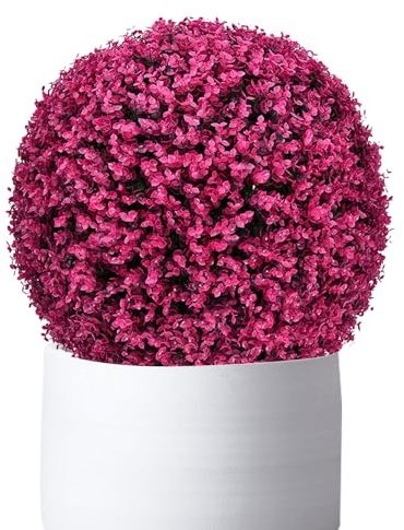 ATYUJKB Hochzeitsdekoration Wohnkultur Buchsbaumkugel Künstlich 40cm, Dekorativer Grasball Buchsbaumkugel Künstlich, Grasbälle Gras Pflanzenkugel Künstliche Pflanzendekoration