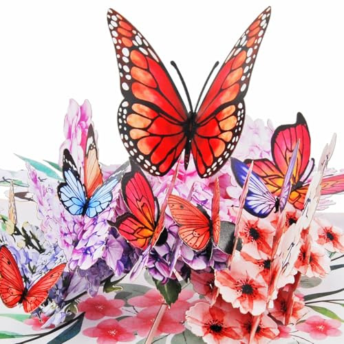 Eine prachtvolle 3D Karte für Natur- und Gatenliebhaber von Favour Pop Up - auch für Geldgeschenk oder Gutschein. XP899
