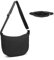 Miss Lulu Damen Halbmond Crossbody Schultertasche, Wasserdichte Nylon Umhängetasche mit Verstellbarem Gurt, Hobo Schultertasche für Freizeit & Reisen, Tragbare Halbmond-Tasche Umhängetasche