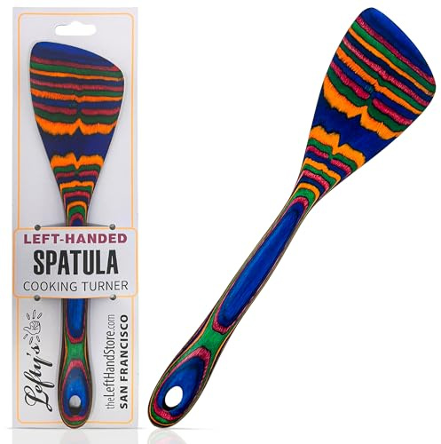 Lefty’s Left Handed Spatula Turner - Pakka Kitchen Tool - Great for Cooking, Fipping, Turning Food, Egg Flipper, General Purpose - Gifts for Left-Handed People, Lefty, Adults, Chefs and Women