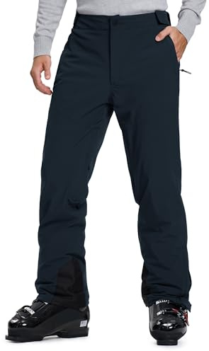 33,000ft Herren Skihose wasserdichte Schneehose | Wasserdicht, Winddicht, Gefüttert, Warm, Schmutzabweisend, Snowboardhose, Outdoorhose, Skifahren