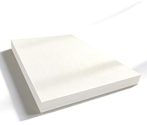 Nasxkji Fotokartong A4 slätt och delikat tjockt papper 50 stycken ljudpapper A4 vitt 250 g/m² kartongpapper 297 × 210 mm för gör-det-själv tryck rita klotter hantverk inbjudningskort kontorsmaterial