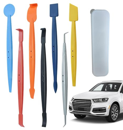 Kit de herramientas para tinte de para automóviles – Instalación de película magnética – Rasqueta de instalación de película tintada para ventanas – Para principiantes y conductores de coche