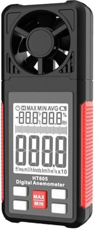 URPIZY HT605 Anémomètre numérique à main