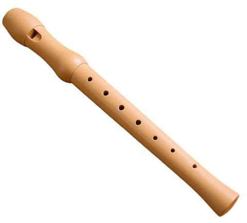 Vuxeninspelare 8 Håls Träblockflöjt Soprantyp Nybörjarmusikinstrument Snabbinlärningsverktyg Förbättra Fingerflexibiliteten
