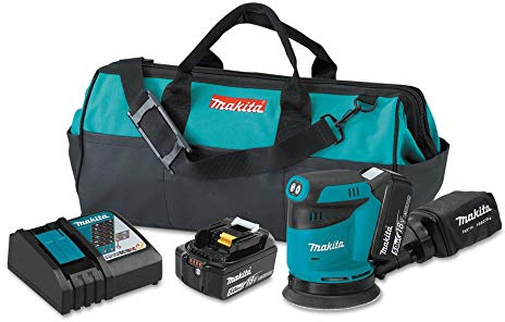 Makita XOB01T 18V LXT® Lithium-Ion Cordless 5 Random Orbit Sander Kit (5.0Ah)