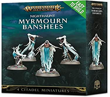 Games Workshop Warhammer AoS - Easy to Build: Nighthaunt Myrmourn Banshee