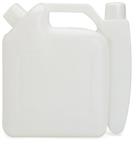 MASUNN 1L 2 Stroke Oil Petrol Fuel Mixing Bottle Tank Container 25:1 50:1 for Chainsaw Trimmer