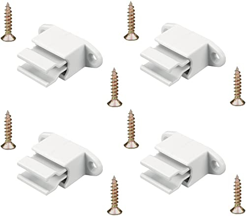 cyclingcolors 4x supporto per manovella 14mm regolabile 28-48mm tapparelle con vite plastica bianco finestre persiana biella