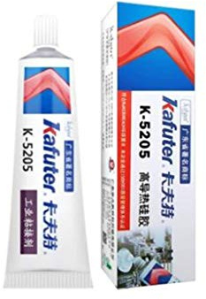 80 g K-5205 Kafuter CPU Wärmeleitfähiges Silikonfett Klebstoff Fett Kleber