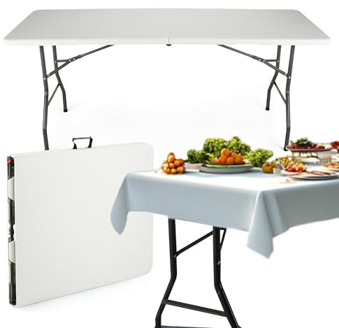 Outtec® Banketttisch - 180 x 70 cm - Campingtisch, Klapptisch, Balkontisch