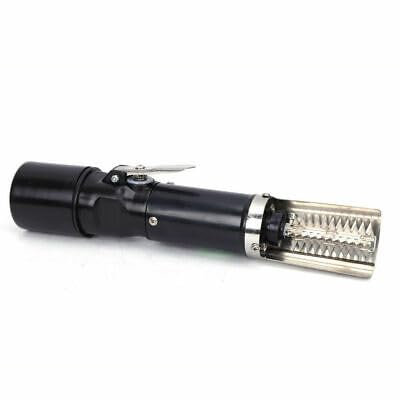 Qussse 120W Elektrischer Fischschupper, Elektrischer Fischentschupper Aufladen Fish Scale Remover aus Edelstahl für Gemüsemarkt Restaurants und Heimgebrauch