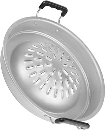 ibasenice Poêle à Barbecue Multifonctionnelle pour Camping Poêle à Griller en Résistante à la Chaleur Portable Facile à Nettoyer pour Pique-