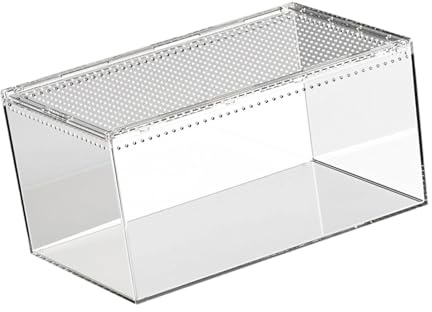 Generic Reptile Habitat Box for Chameleons And Geckos, Visible Enclosure for Breeding