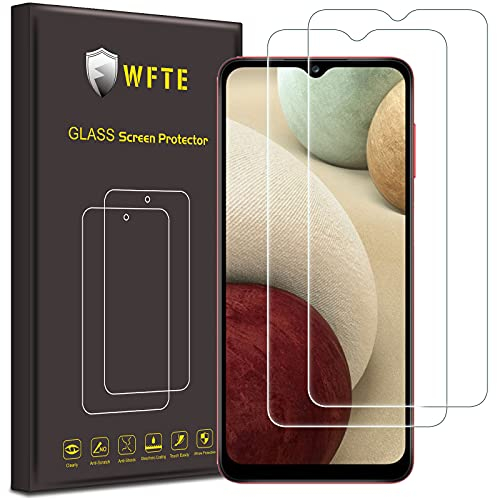 WFTE [2-Pack Screen Protector for Samsung Galaxy A05S/A05,Anti-Scratch,High Transparency,Bubble-Free,Dust-Free Premium Screen Protector Tempered Glass For Samsung A05/Samsung A05S