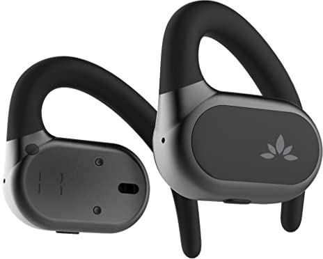 Avantree Breeze - Écouteurs Bluetooth 5.2 sans Fil Ouverts, Crochets d'oreille, Micro, Supra Auriculaires, Confortables et Sûrs, Environnement Audible, Adaptés Randonnée Course et Entraînements