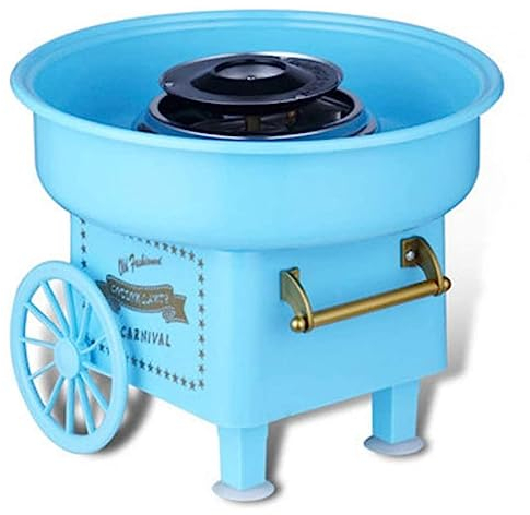 UZIAH Electric Cotton Candy Machine, Retro Cotton Candy Floss Maker, for Sugar Or Hard Candy, for Birthday Christmas Parties
