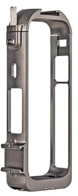 Lycuiw Kamera Metall Lünette Schutzkäfig/Objektivkappe für Insta360 x4, Aluminiumlegierung Schutzrahmen Erweiterungsständer, Kaltschuhschnittstelle (Aluminium Rahmen)