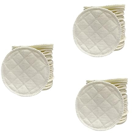 ORFOFE 36pezzi Coppette Assorbilatte Riutilizzabili e Lavabili Ultra Assorbenti Cuscinetti Per Allattamento Impermeabili e Confortevoli Per Allattamento