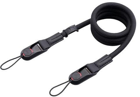 VKO Camera Strap Quick Release Camera Straps for Man Woman Photographers Adjustable Camera Neck Shoulder Crossbody Strap for SLR DSLR Digital Mirrorless Camera(Black)