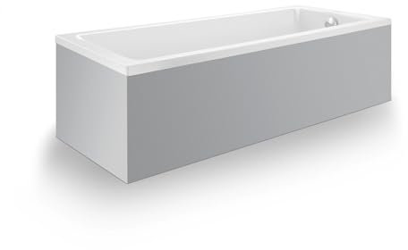Duravit Rechteck-Badewanne No. 1 150x70x40cm, EB-Version, m 1 RS, weiß