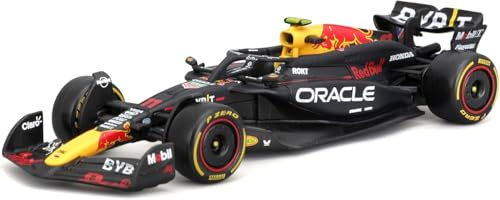 Bburago - Red Bull Racing RB20 Sergio Perez #11 2024 - Realistisches Modellauto im Maßstab 1:43, gefahren von Sergio Pérez, offizielle Red Bull-Lizenz, empfohlenes Alter 3+ Jahre
